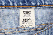 Levi's 550 Light Wash Denim Jeans - Pants - Thrifted Threads