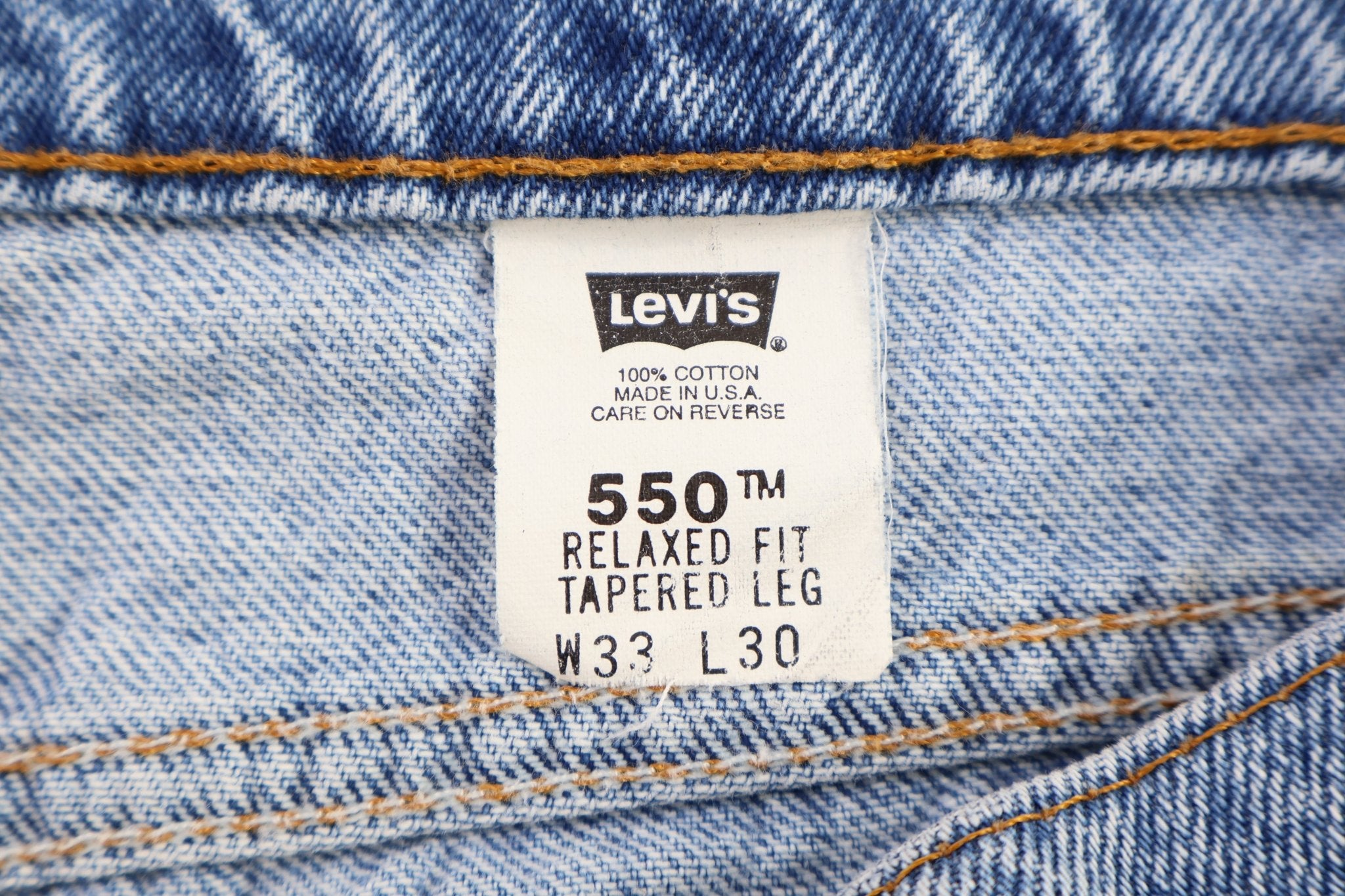 Levi's 550 Light Wash Denim Jeans - Pants - Thrifted Threads