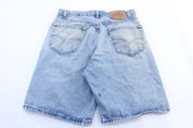 Levi's 550 Light Wash Denim Shorts - ThriftedThreads.com