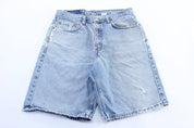 Levi's 550 Light Wash Denim Shorts - ThriftedThreads.com