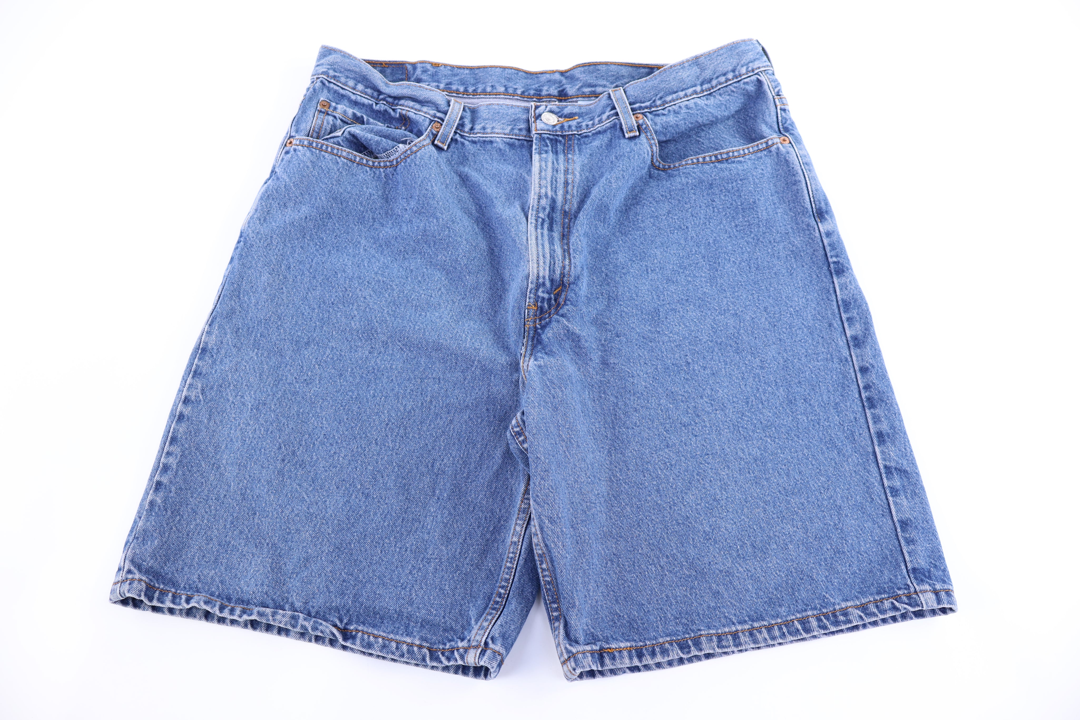 Levi's 550 Medium Wash Denim Shorts - Pants/Shorts - Thrifted Threads