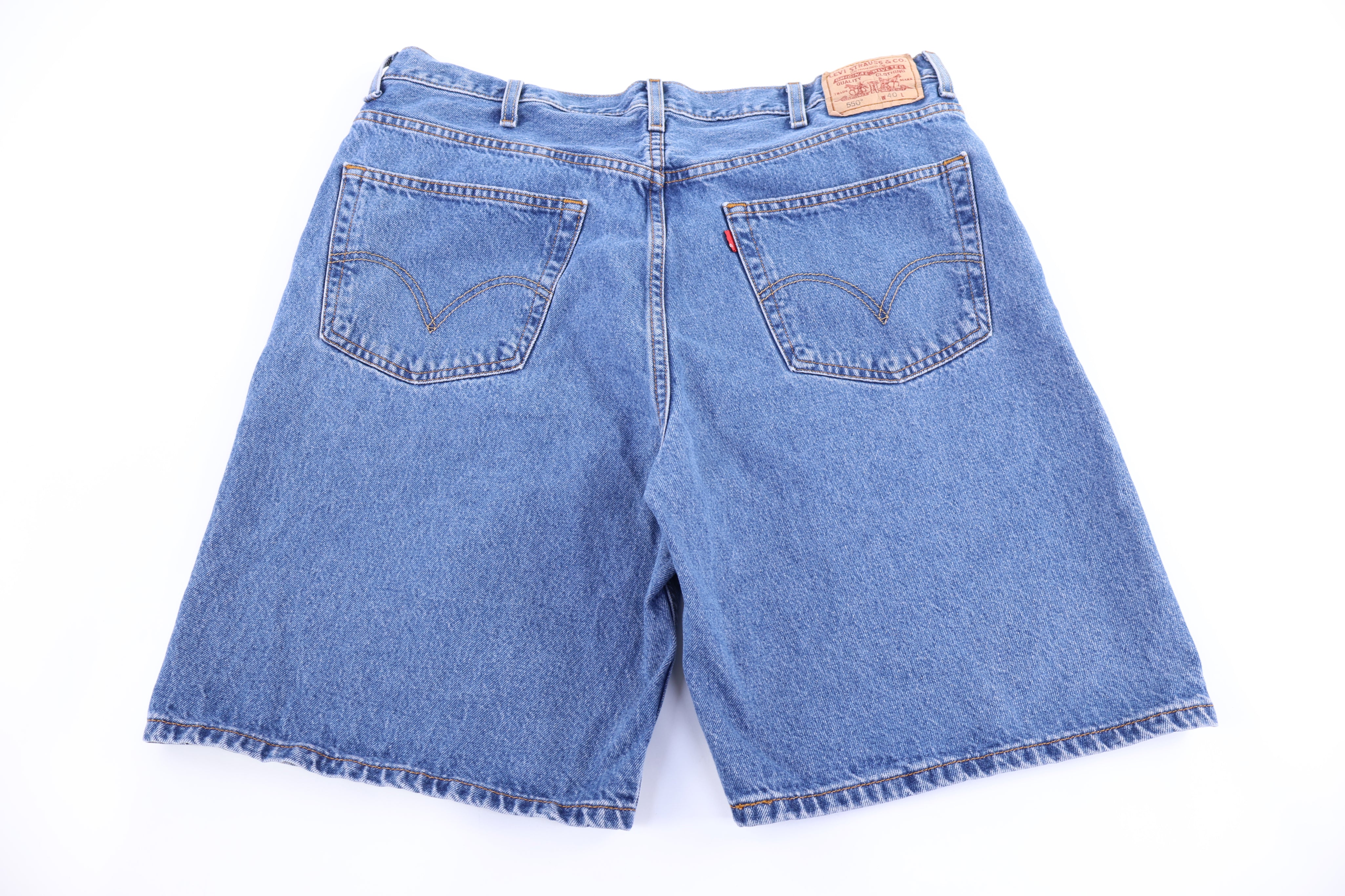 Levi's 550 Medium Wash Denim Shorts - Pants/Shorts - Thrifted Threads