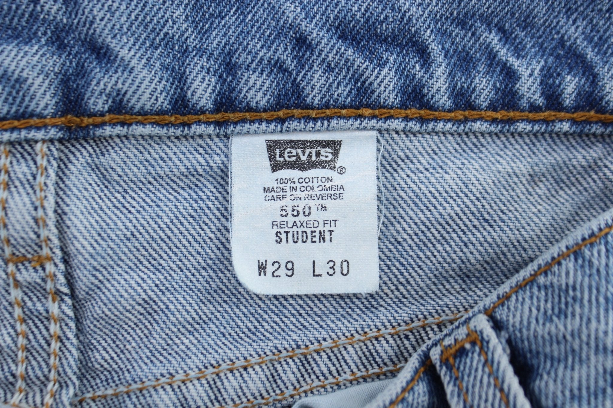 Levi's 550 Student Denim Jeans - ThriftedThreads.com