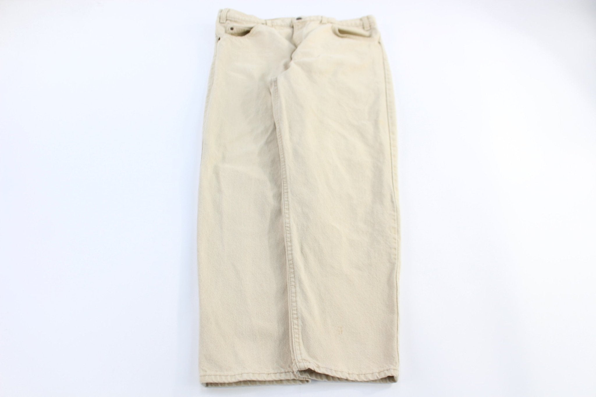 Levi's 550 Tan Denim Jeans - pant - Thrifted Threads