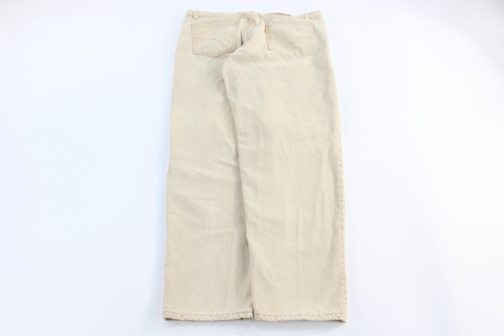 Levi's 550 Tan Denim Jeans - pant - Thrifted Threads