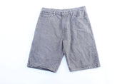 Levi's 569 Grey Denim Shorts - ThriftedThreads.com
