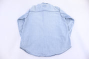 Levi's Blue LS Button Down - Button Up - Thrifted Threads