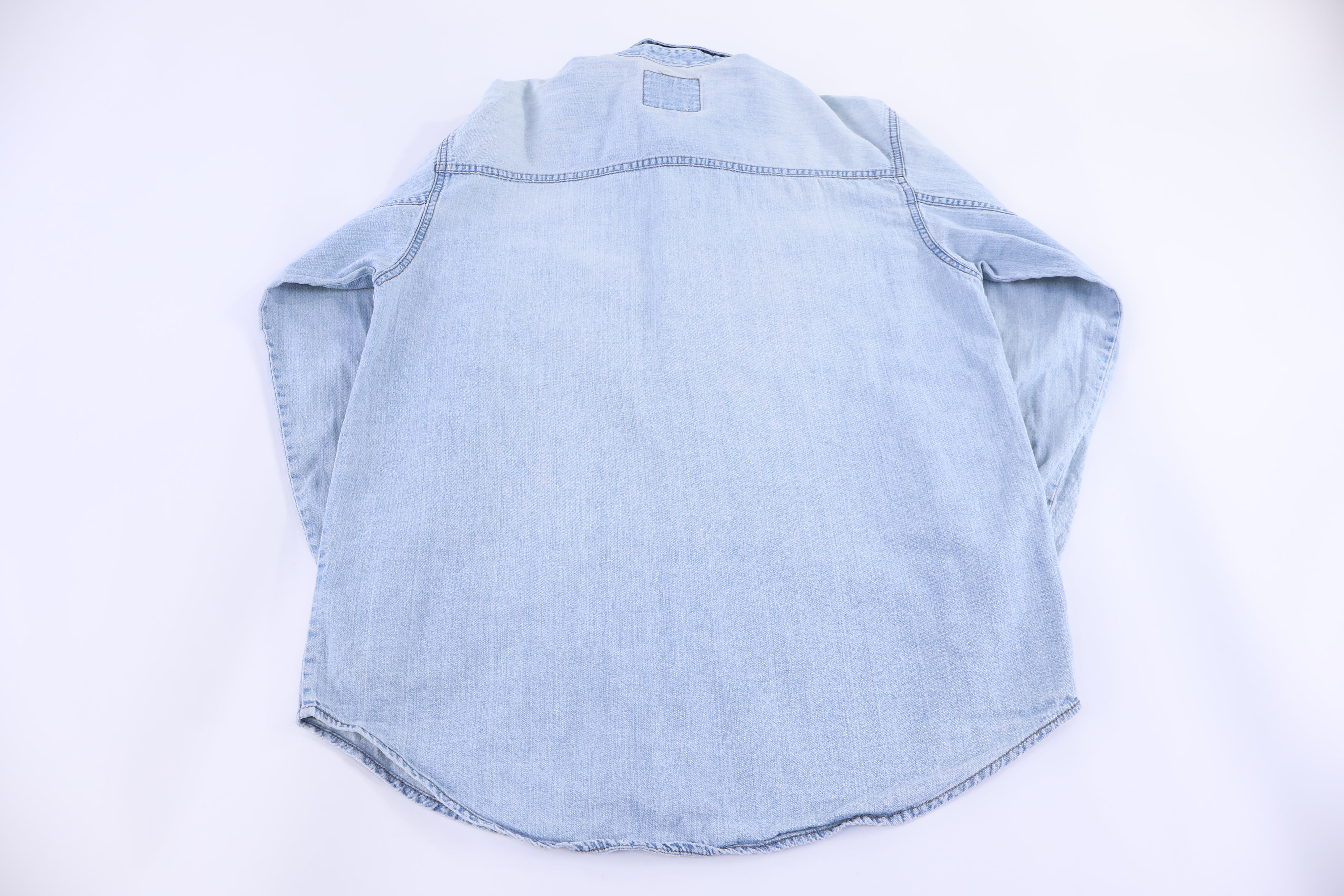 Levi's Blue LS Button Down - Button Up - Thrifted Threads