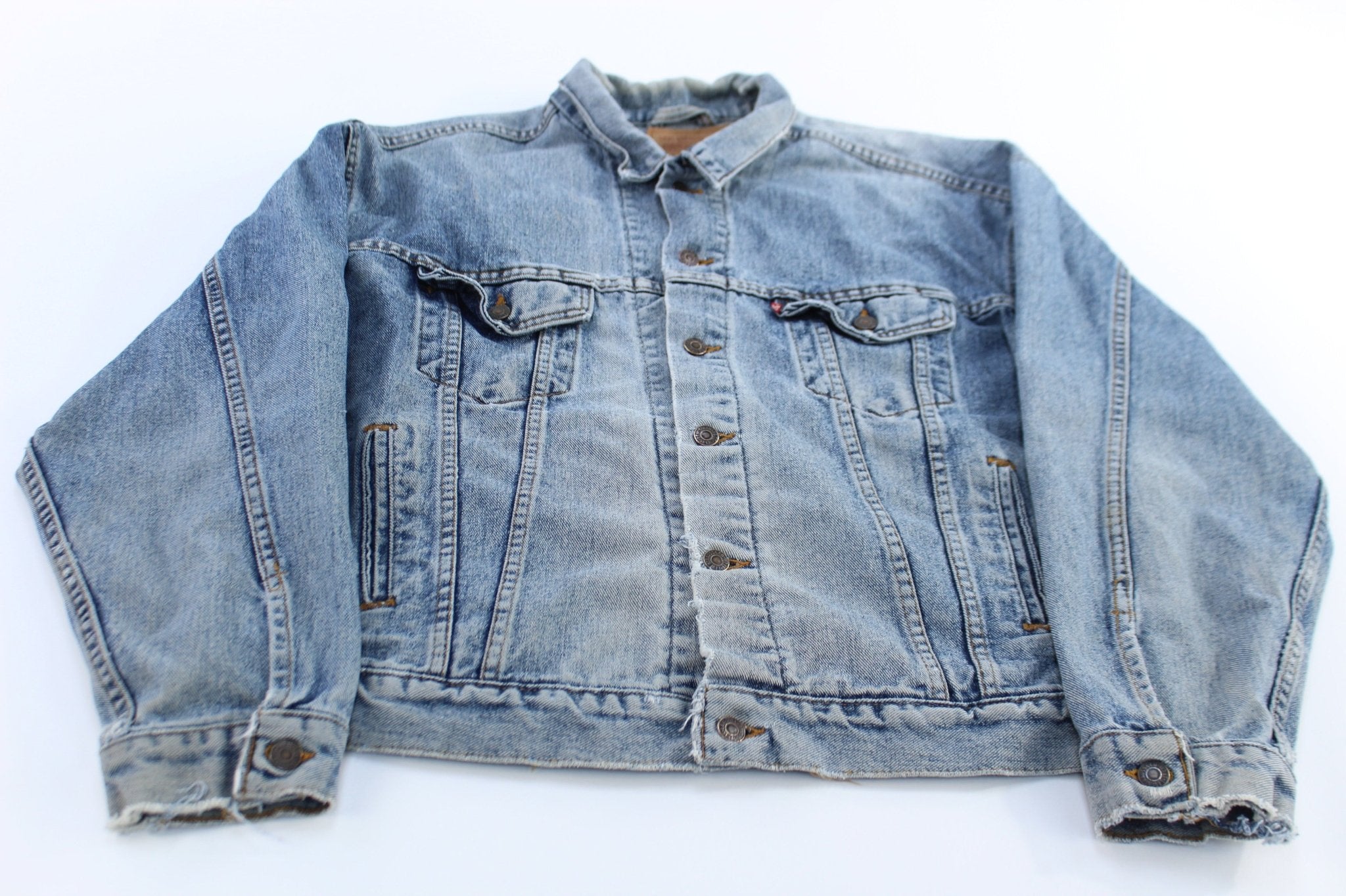 Levi's Button Fly Denim Jacket - ThriftedThreads.com