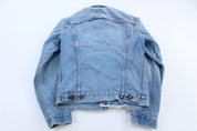 Levi's Light Wash Button Trucker Jacket - jacket - Thrifted Threads