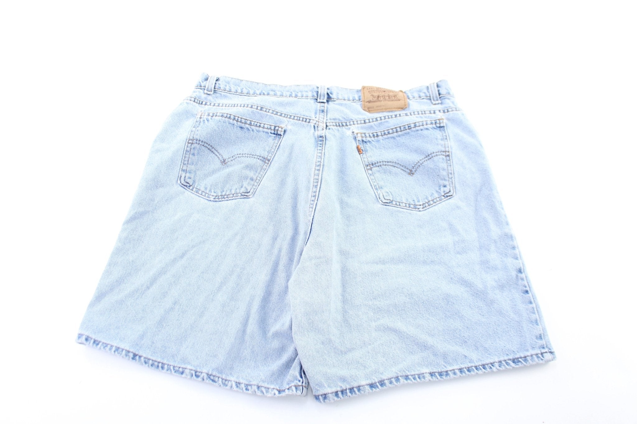 Levi's Light Wash Denim Shorts - ThriftedThreads.com