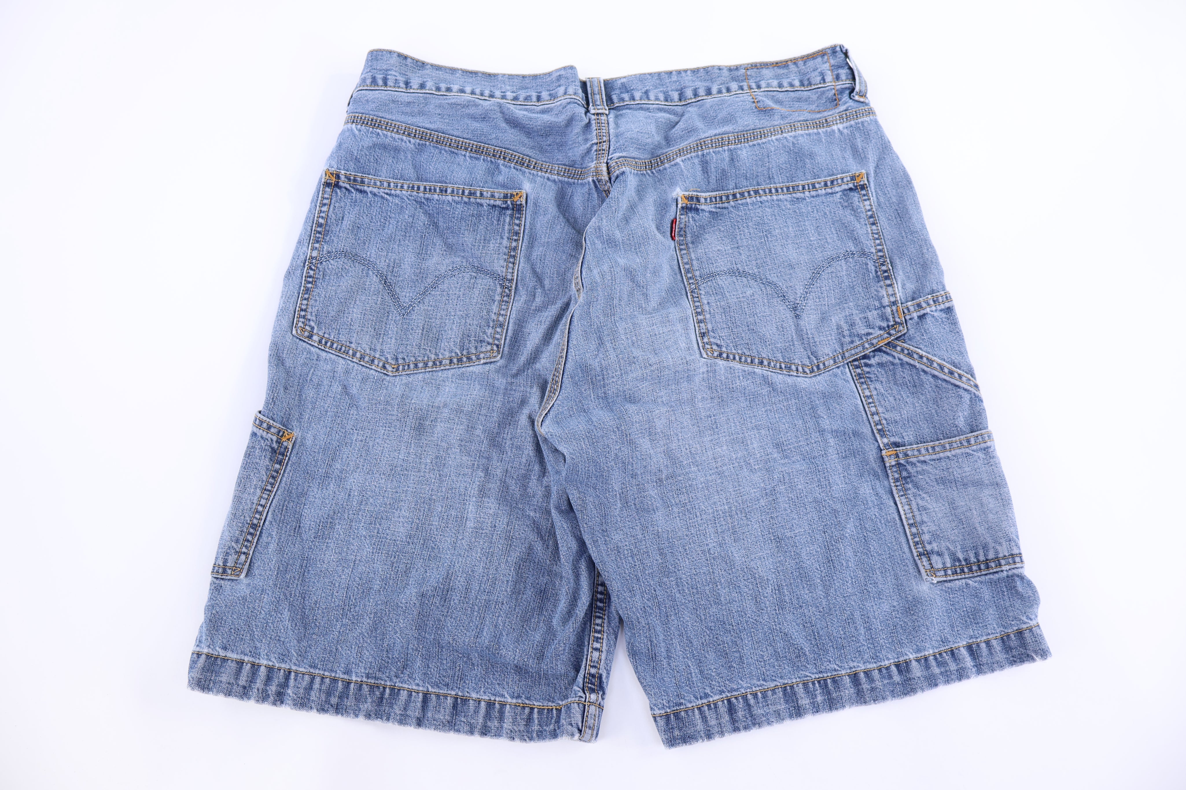 Levi's Medium Wash Carpenter Denim Shorts - Pants/Shorts - Thrifted Threads