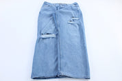 Levi's Silver Tab Light Wash Distressed Jeans - ThriftedThreads.com