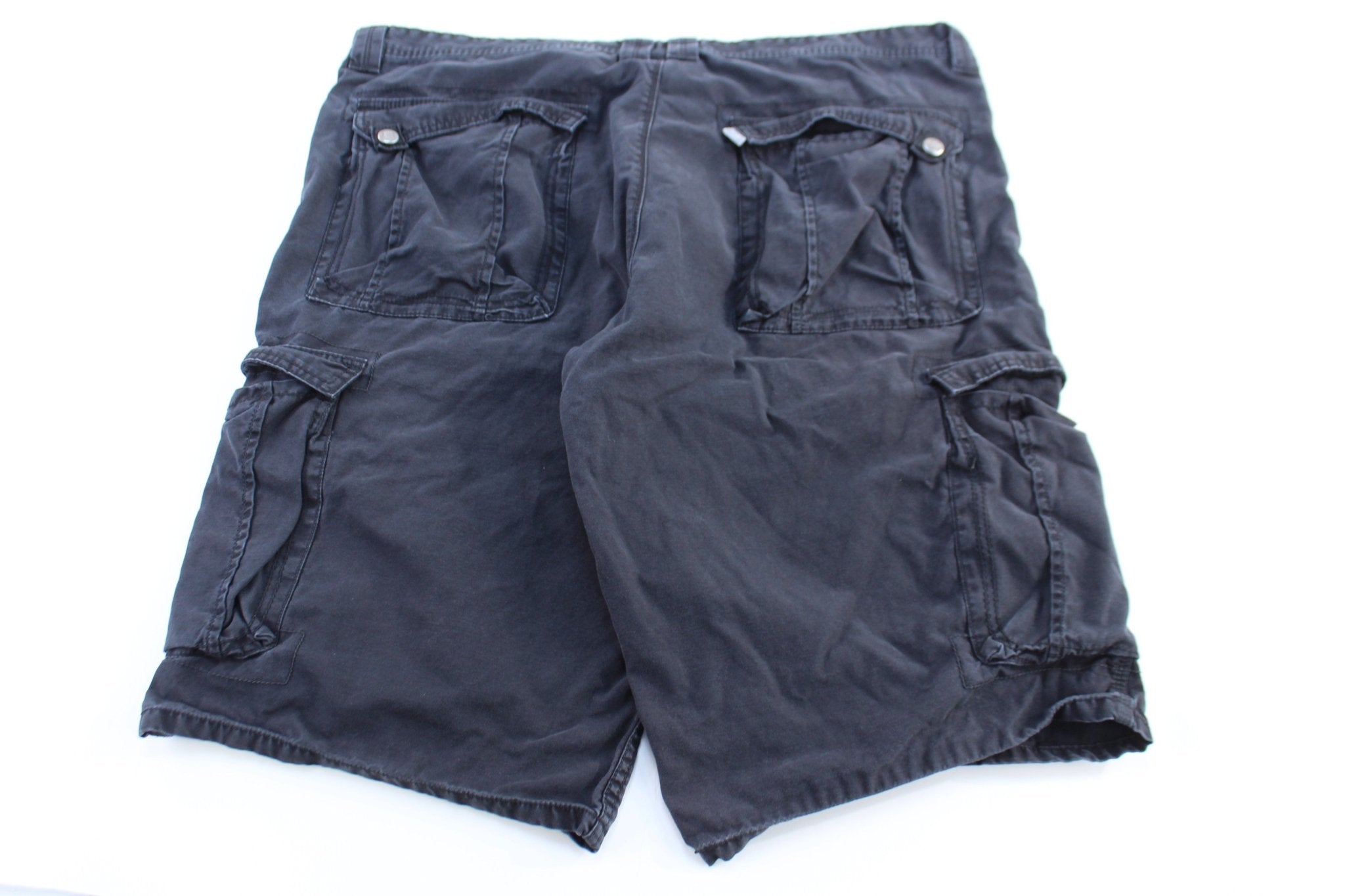 Levi's Silvertab Black Cargo Shorts - ThriftedThreads.com