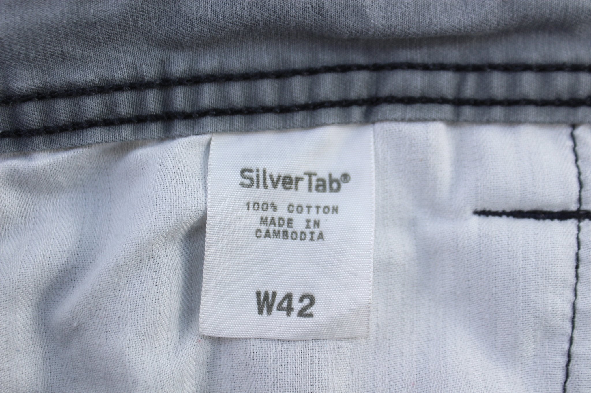 Levi's Silvertab Black Cargo Shorts - ThriftedThreads.com