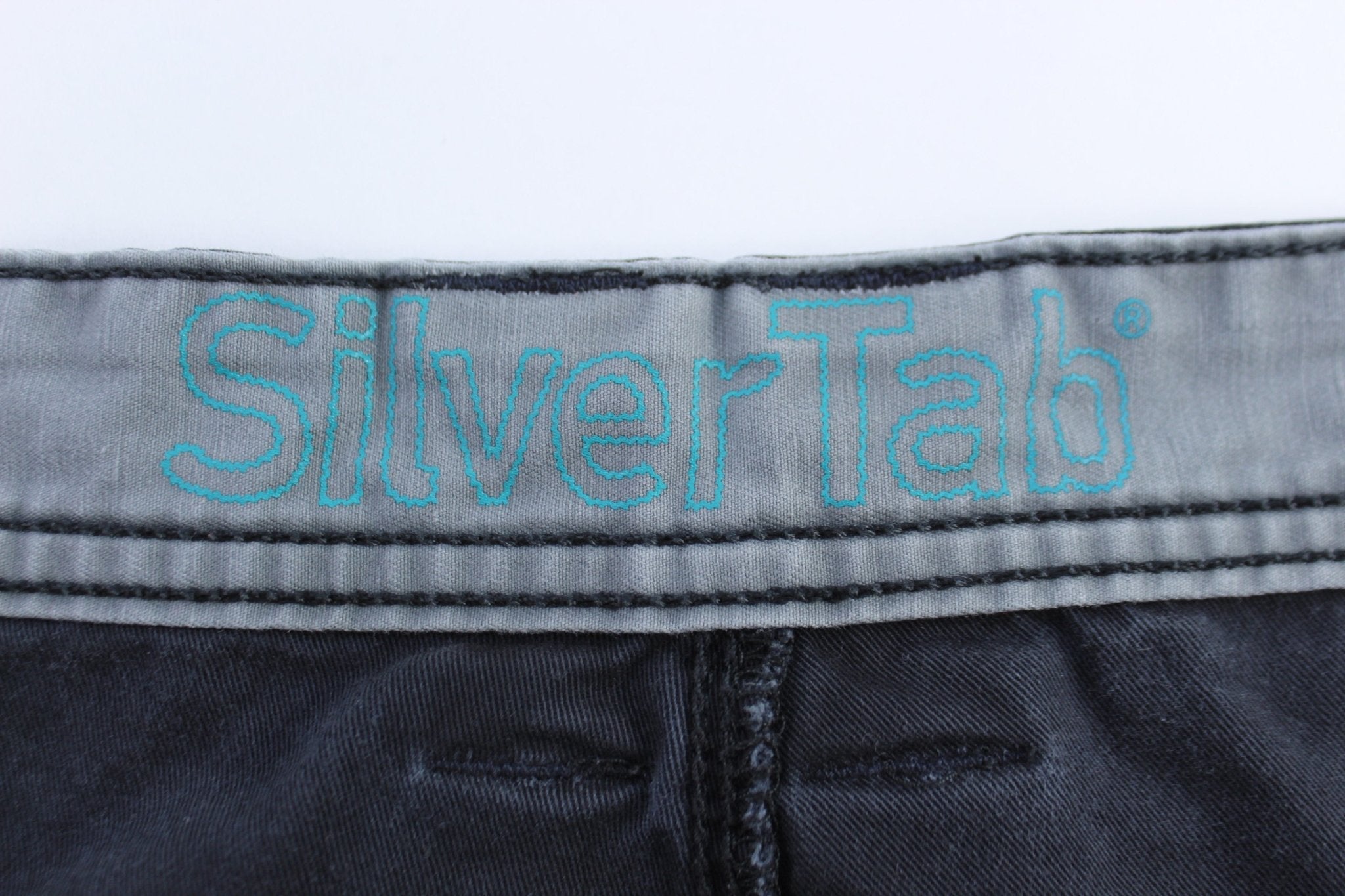 Levi's Silvertab Black Cargo Shorts - ThriftedThreads.com
