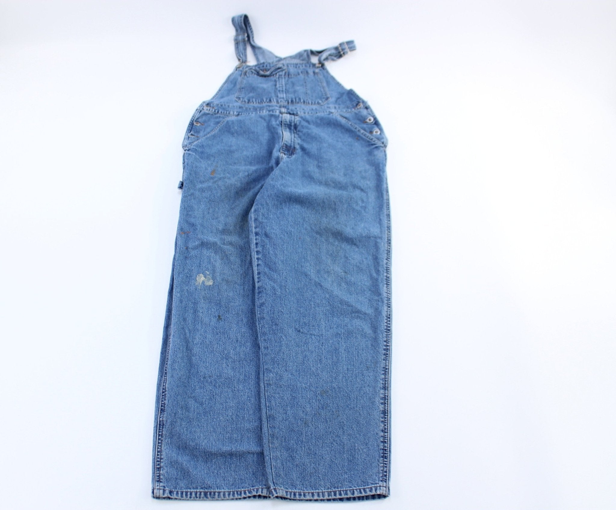 Levi's Silvertab Medium Wash Denim Overall - Overalls - Thrifted Threads