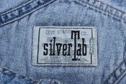 Levi's Silvertab Medium Wash Denim Overall - Overalls - Thrifted Threads