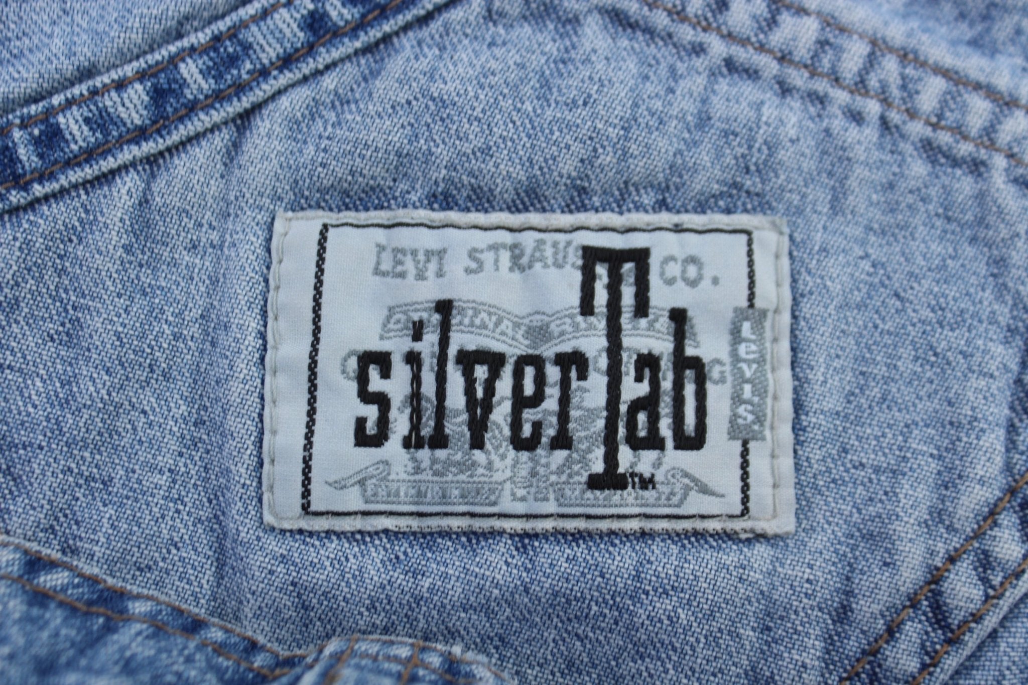Levi's Silvertab Medium Wash Denim Overall - Overalls - Thrifted Threads