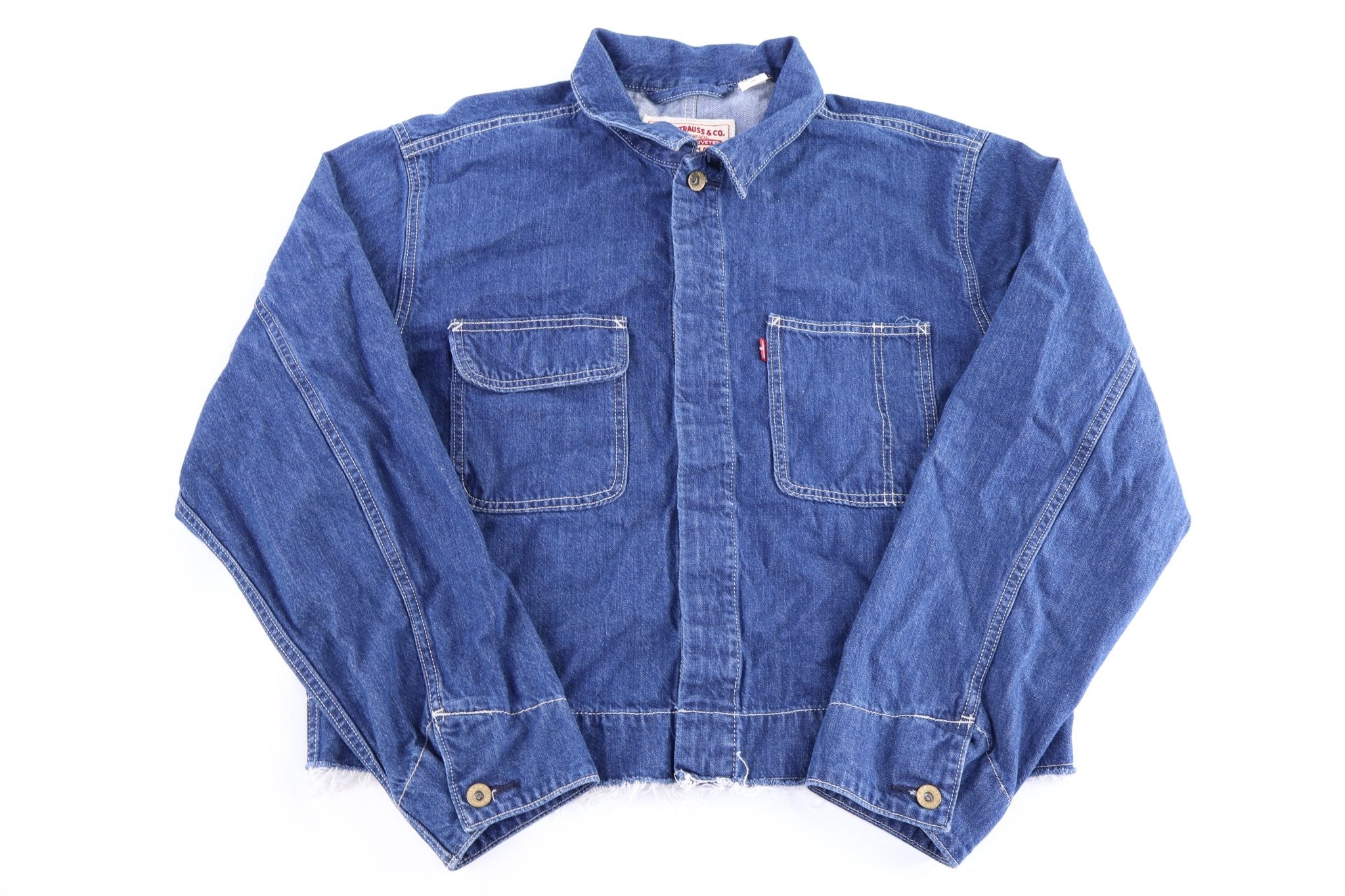 Levi's Strauss & Co Dark Wash Denim Jacket - Jacket - Thrifted Threads