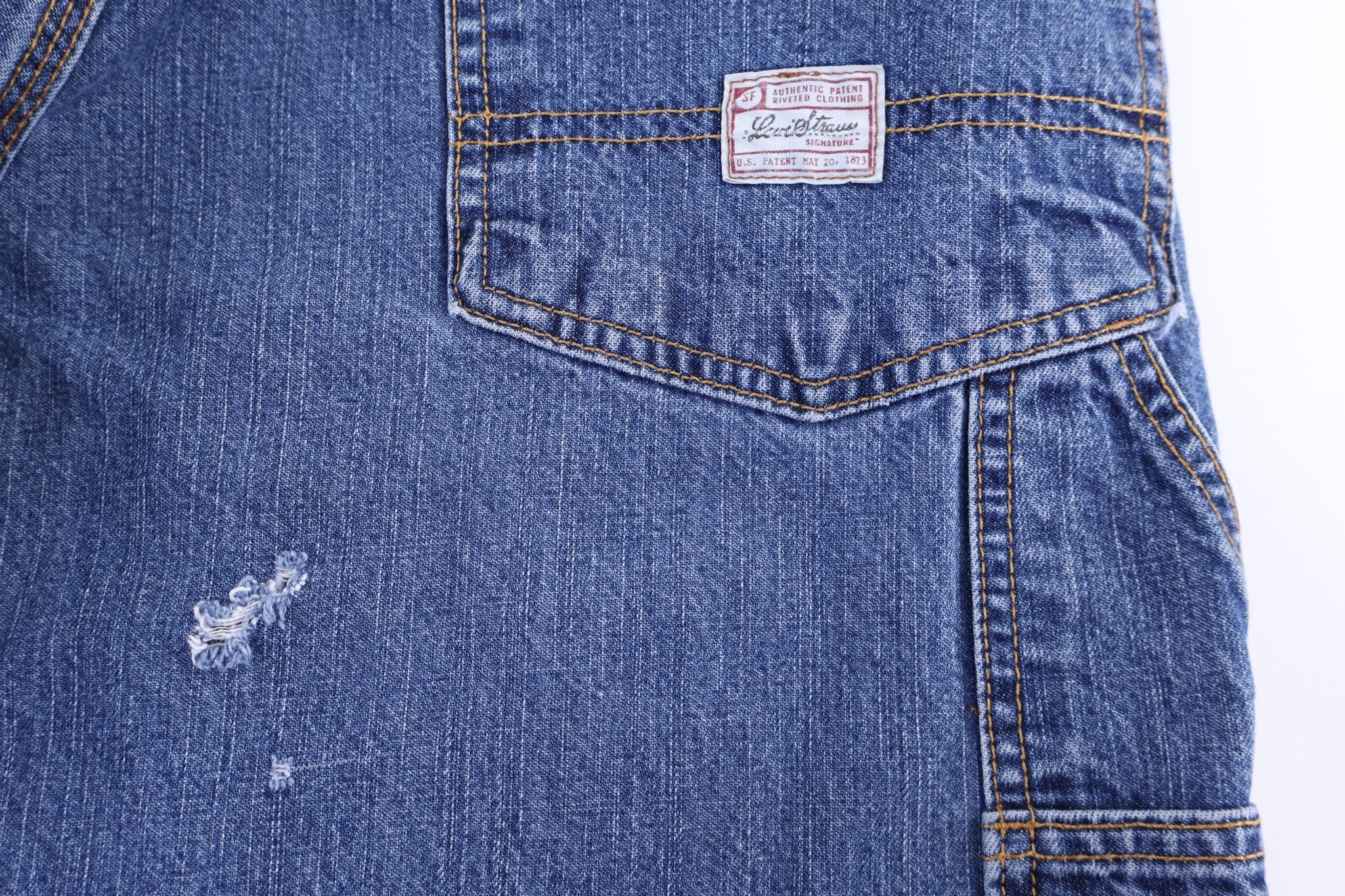 Levi's Strauss Dark Wash Carpenter Jeans - Pants - Thrifted Threads