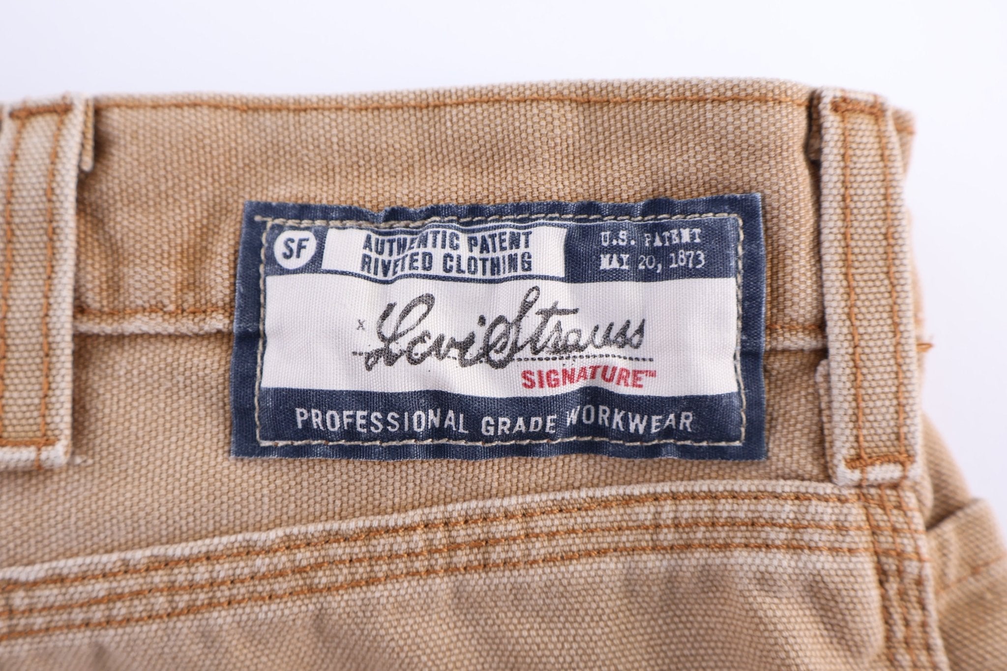 Levi's Strauss Workwear Tan Pants - Pants/Shorts - Thrifted Threads