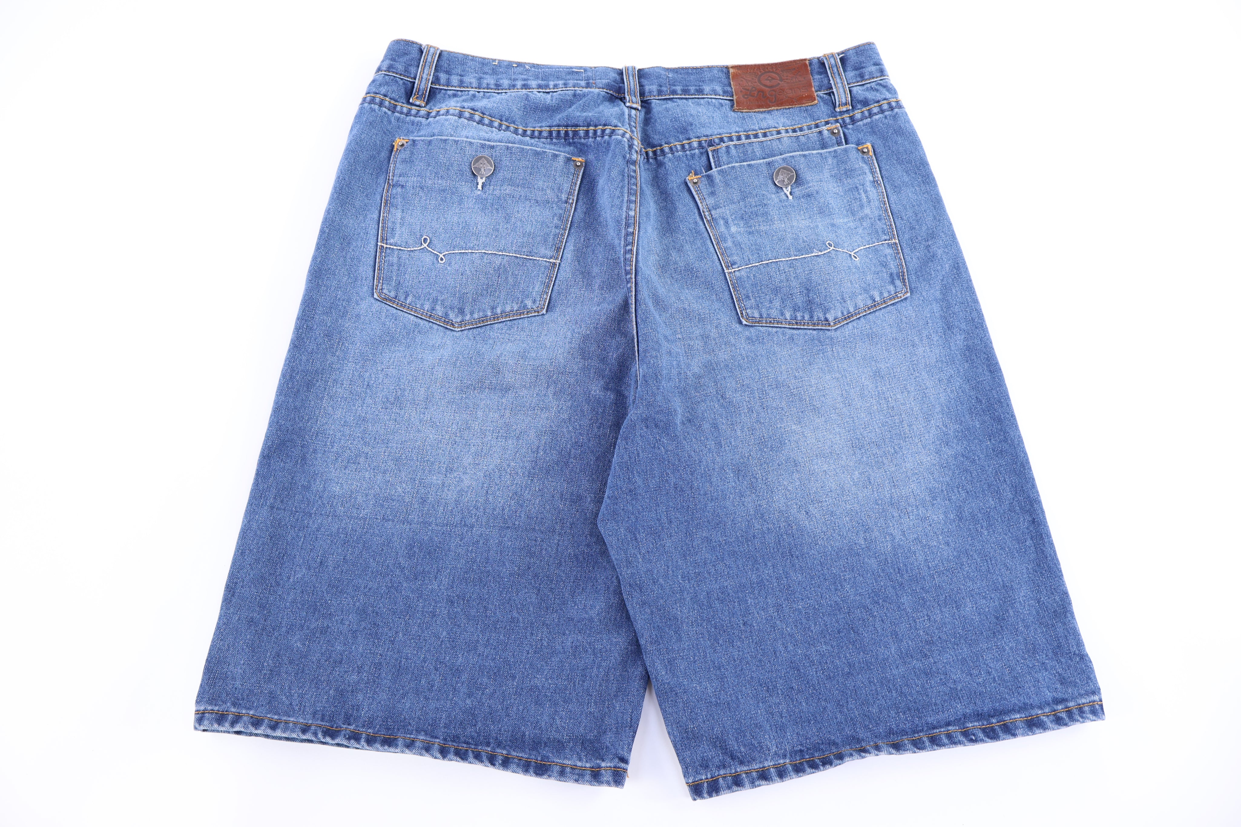 Lifted Research Group Dark Wash Denim Shorts - Pants/Shorts - Thrifted Threads