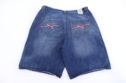 Lifted Research Group Dark Wash Denim Shorts - Pants/Shorts - Thrifted Threads