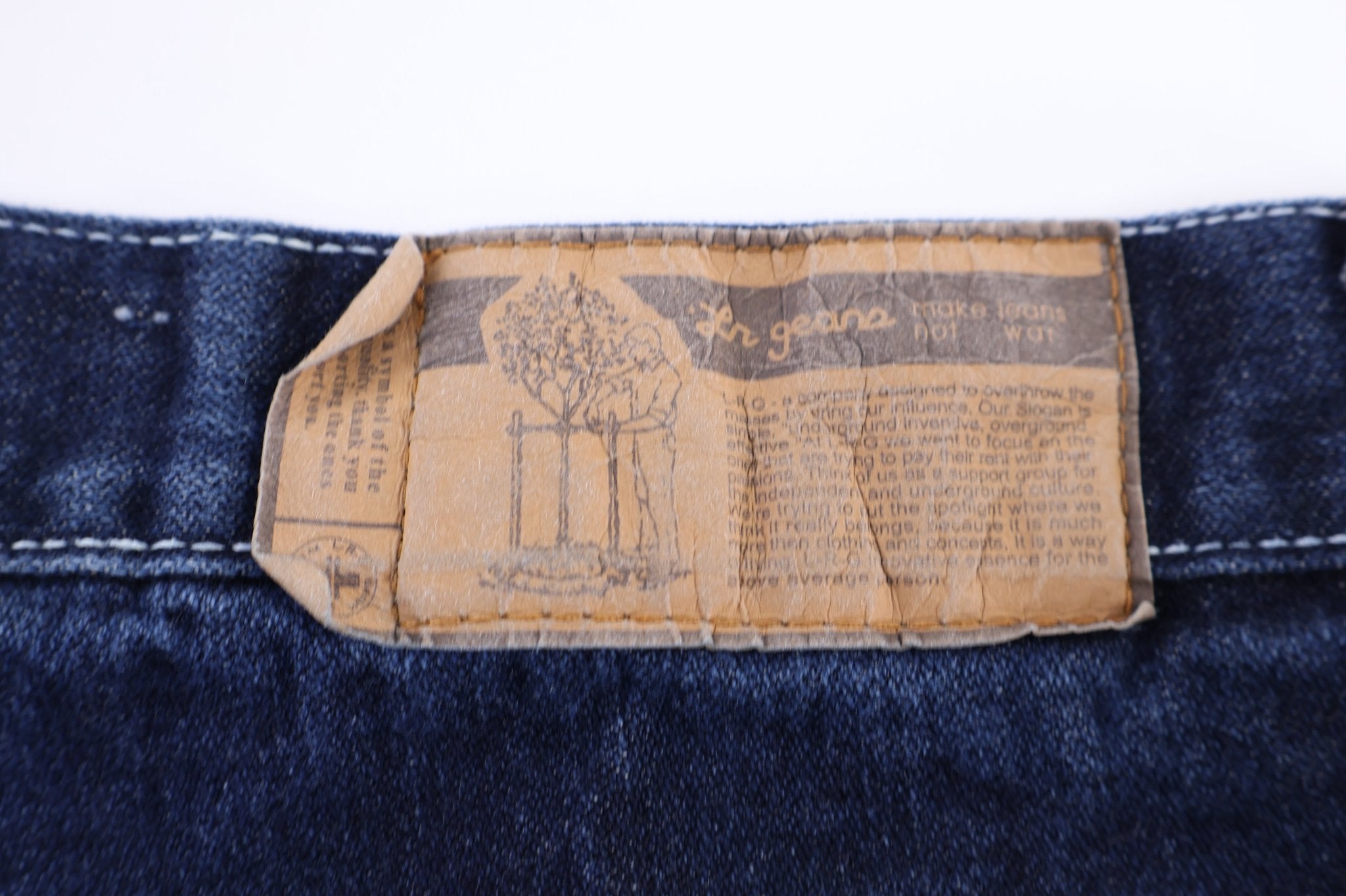 Lifted Research Group Dark Wash Denim Shorts - Pants/Shorts - Thrifted Threads