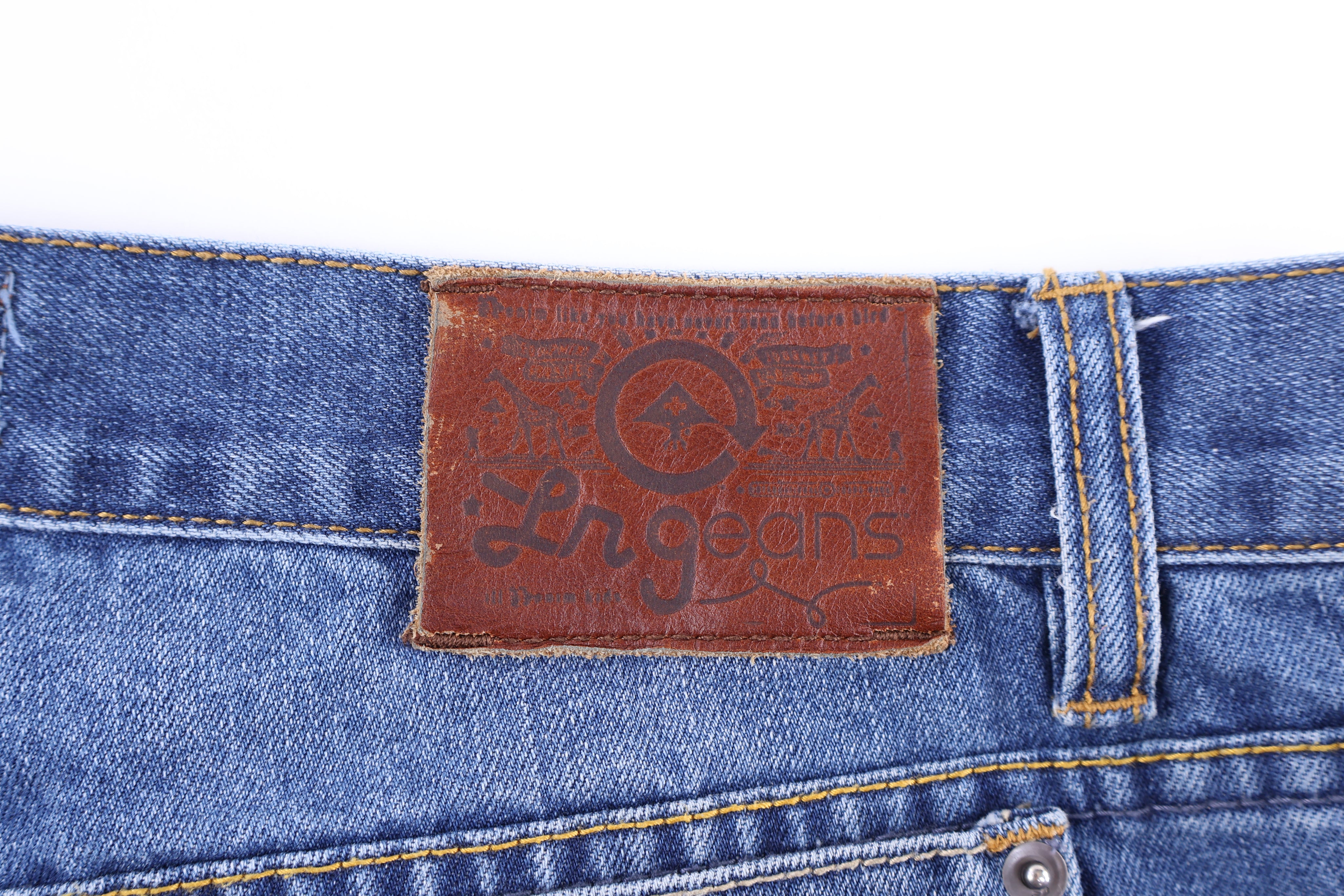Lifted Research Group Dark Wash Denim Shorts - Pants/Shorts - Thrifted Threads