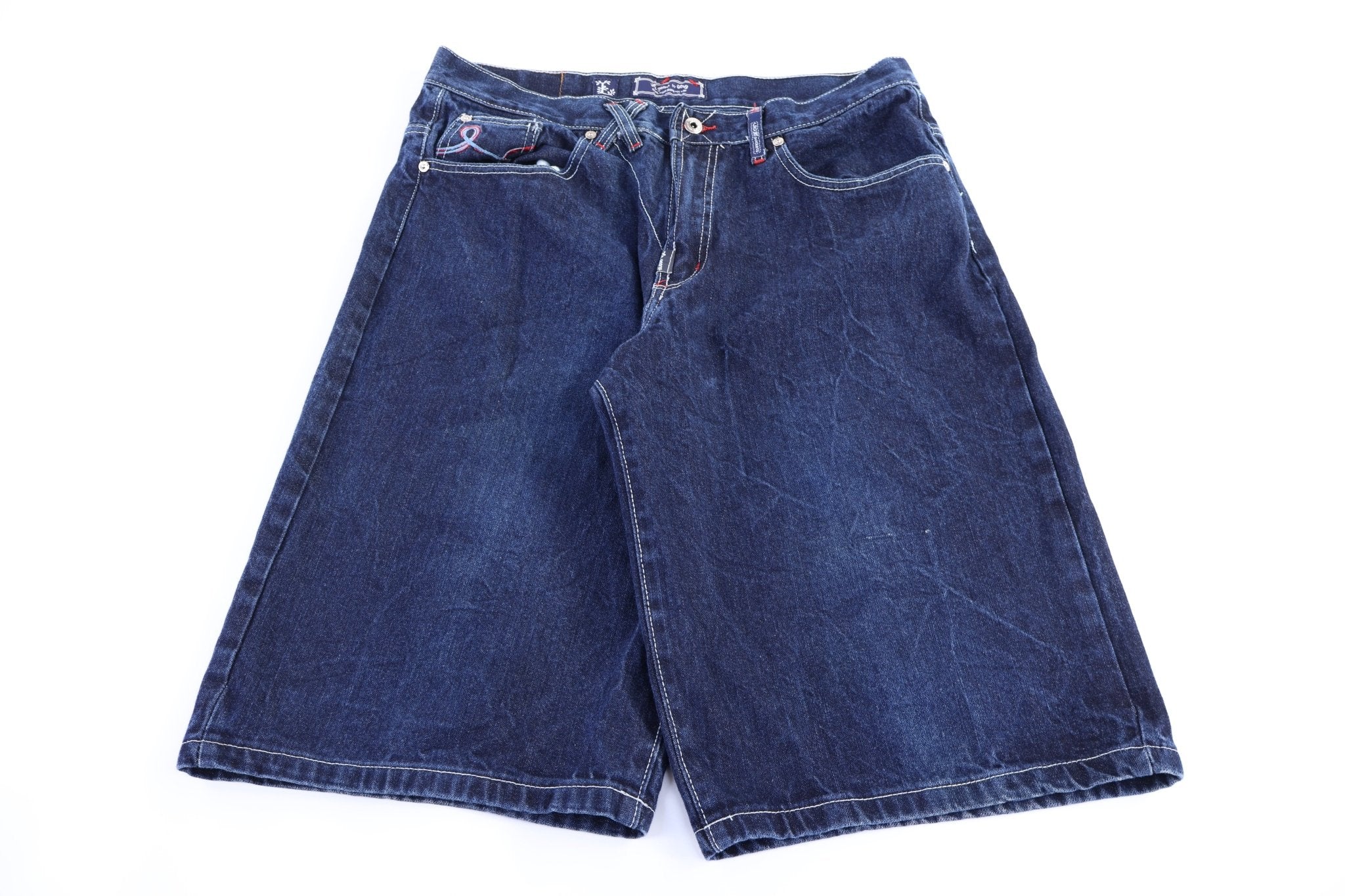 Lifted Research Group Dark Wash Denim Shorts - Pants/Shorts - Thrifted Threads