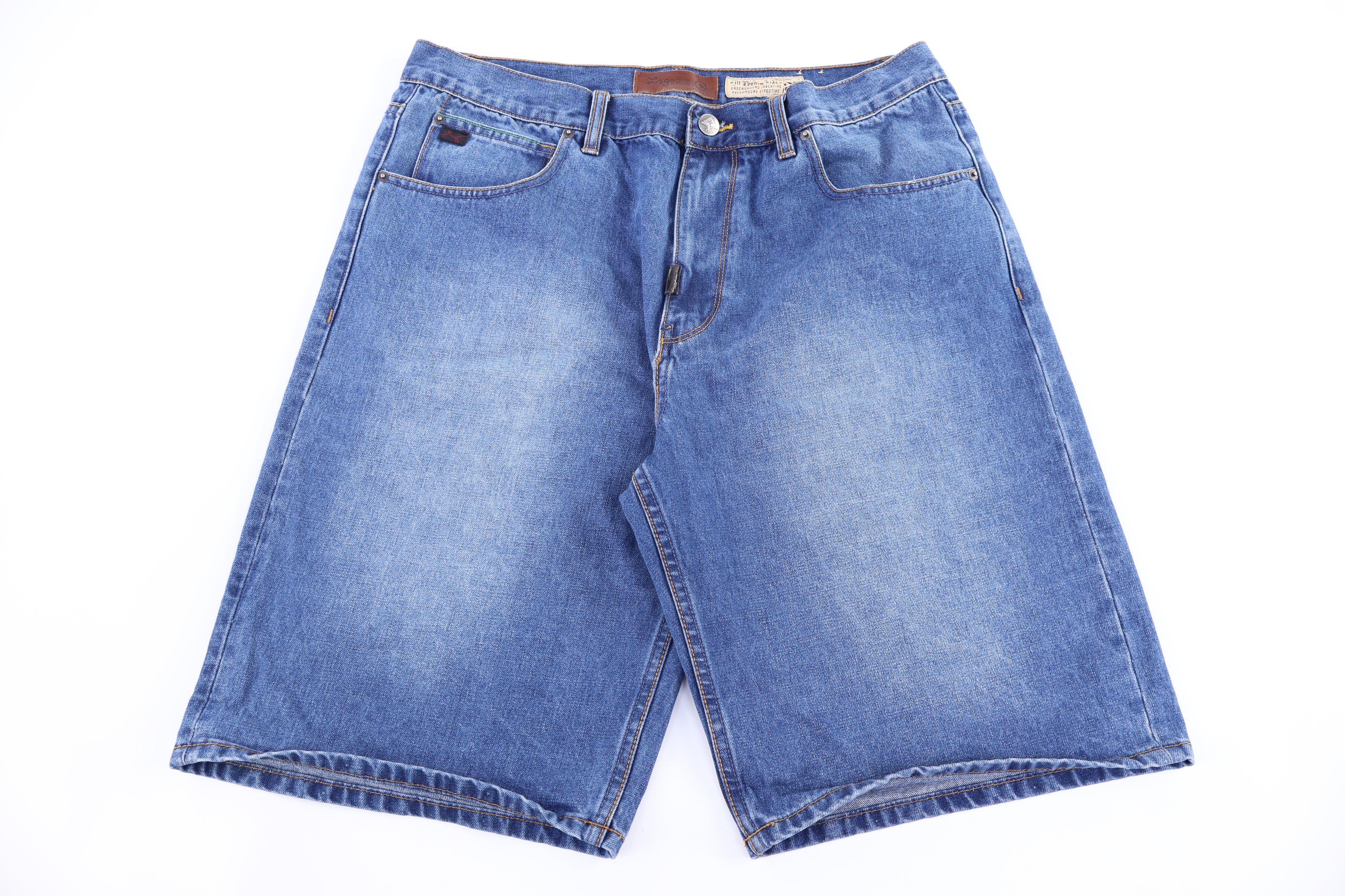 Lifted Research Group Dark Wash Denim Shorts - Pants/Shorts - Thrifted Threads
