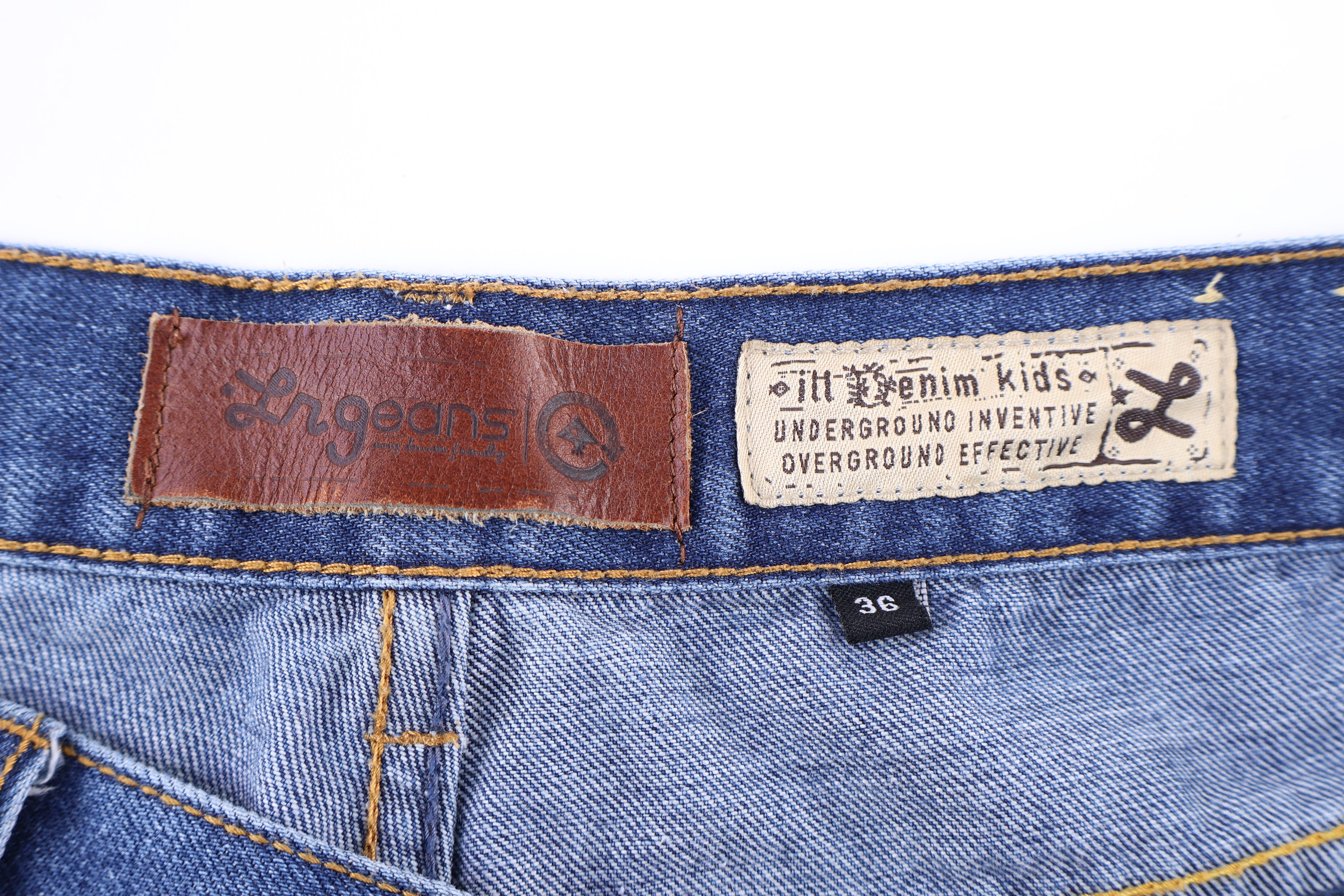 Lifted Research Group Dark Wash Denim Shorts - Pants/Shorts - Thrifted Threads