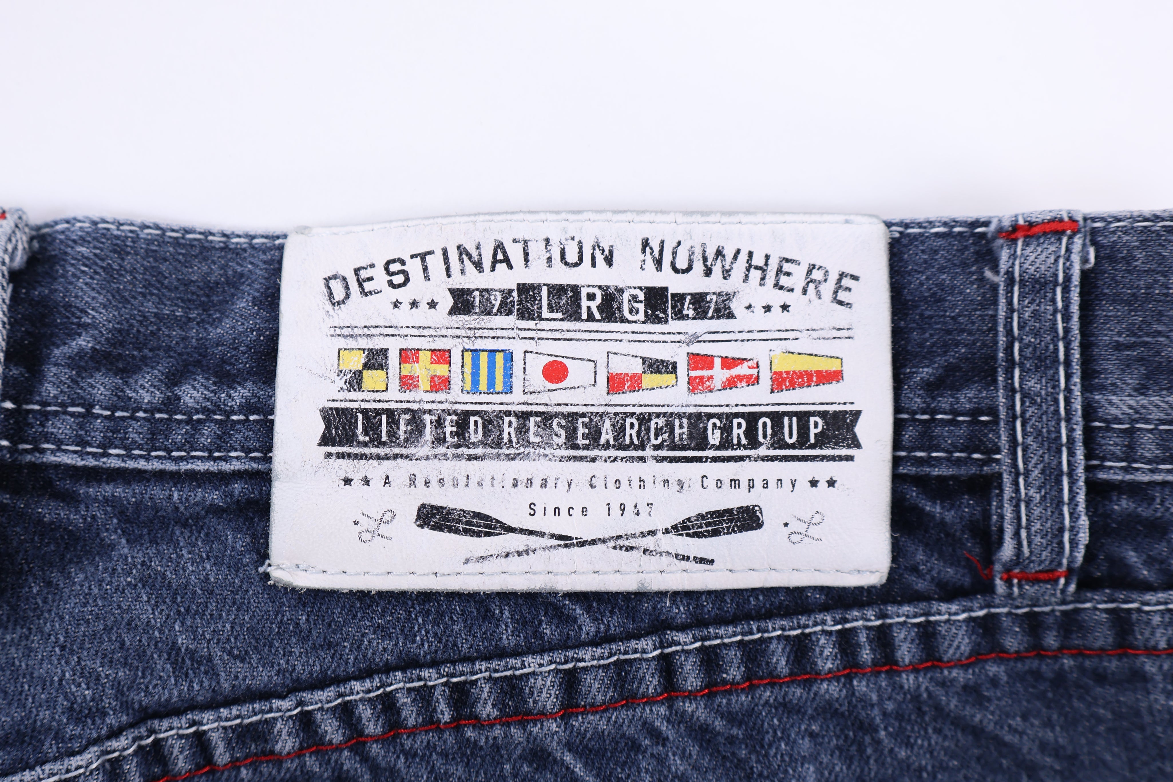 Lifted Research Group Dark Wash Denim Shorts - Pants/Shorts - Thrifted Threads