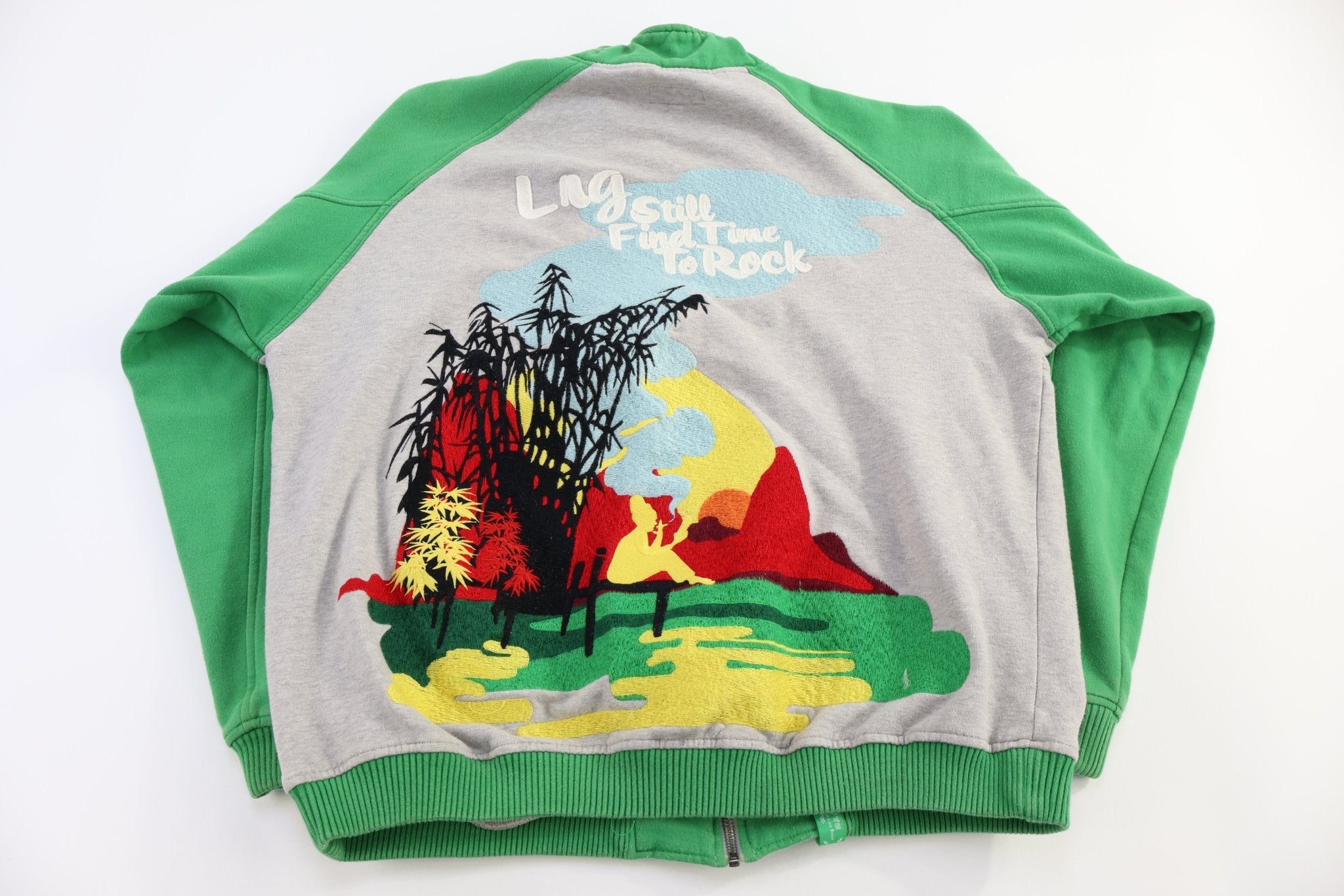 Lifted Research Group Full Zip Track Jacket - jacket - Thrifted Threads