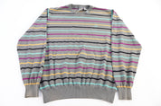 Lifted Research Group Striped Knit Sweater - Sweater - Thrifted Threads