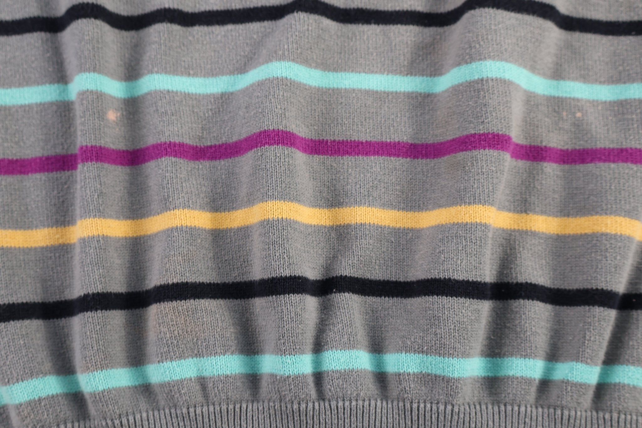 Lifted Research Group Striped Knit Sweater - Sweater - Thrifted Threads
