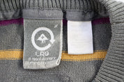 Lifted Research Group Striped Knit Sweater - Sweater - Thrifted Threads