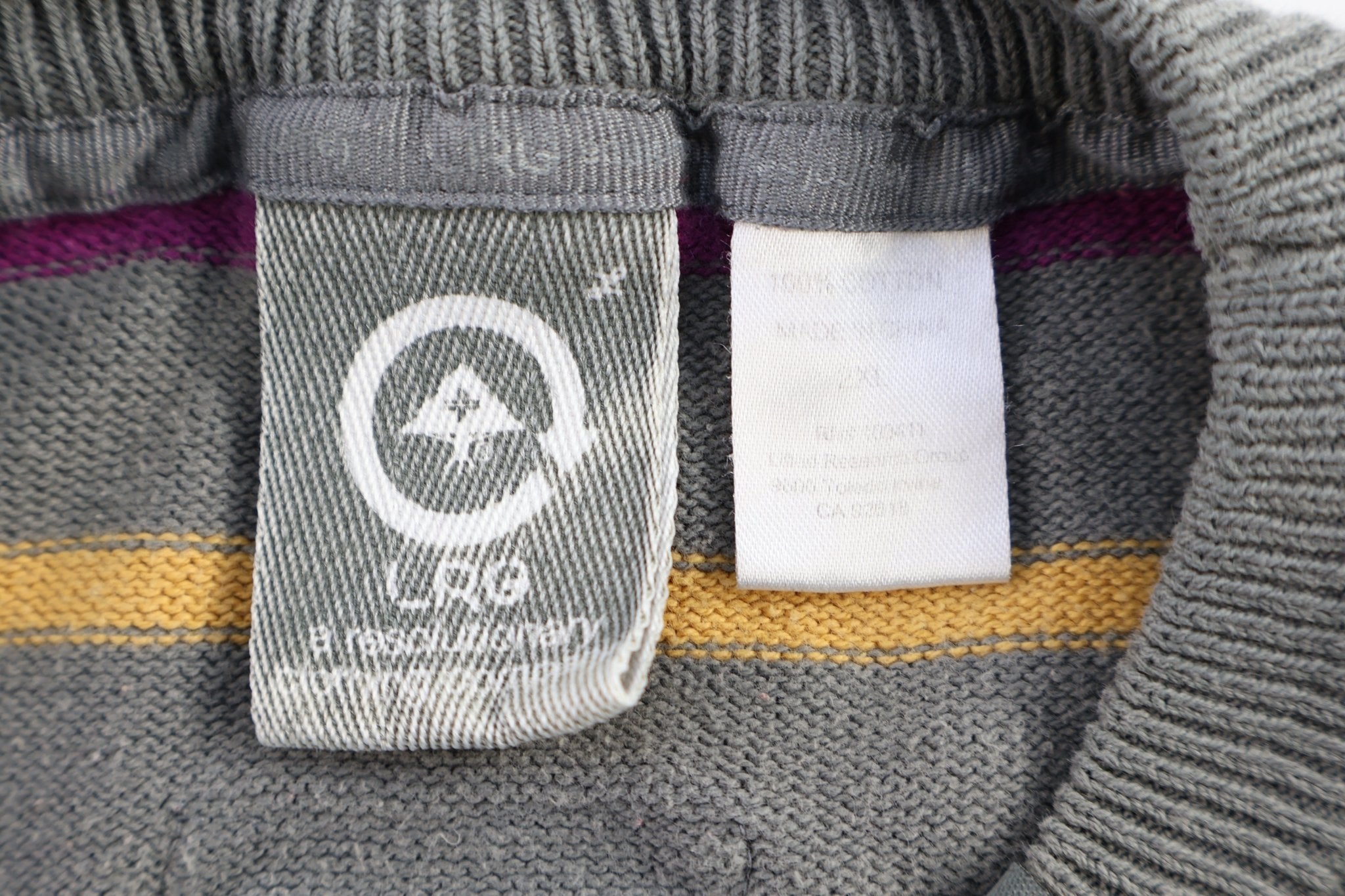 Lifted Research Group Striped Knit Sweater - Sweater - Thrifted Threads