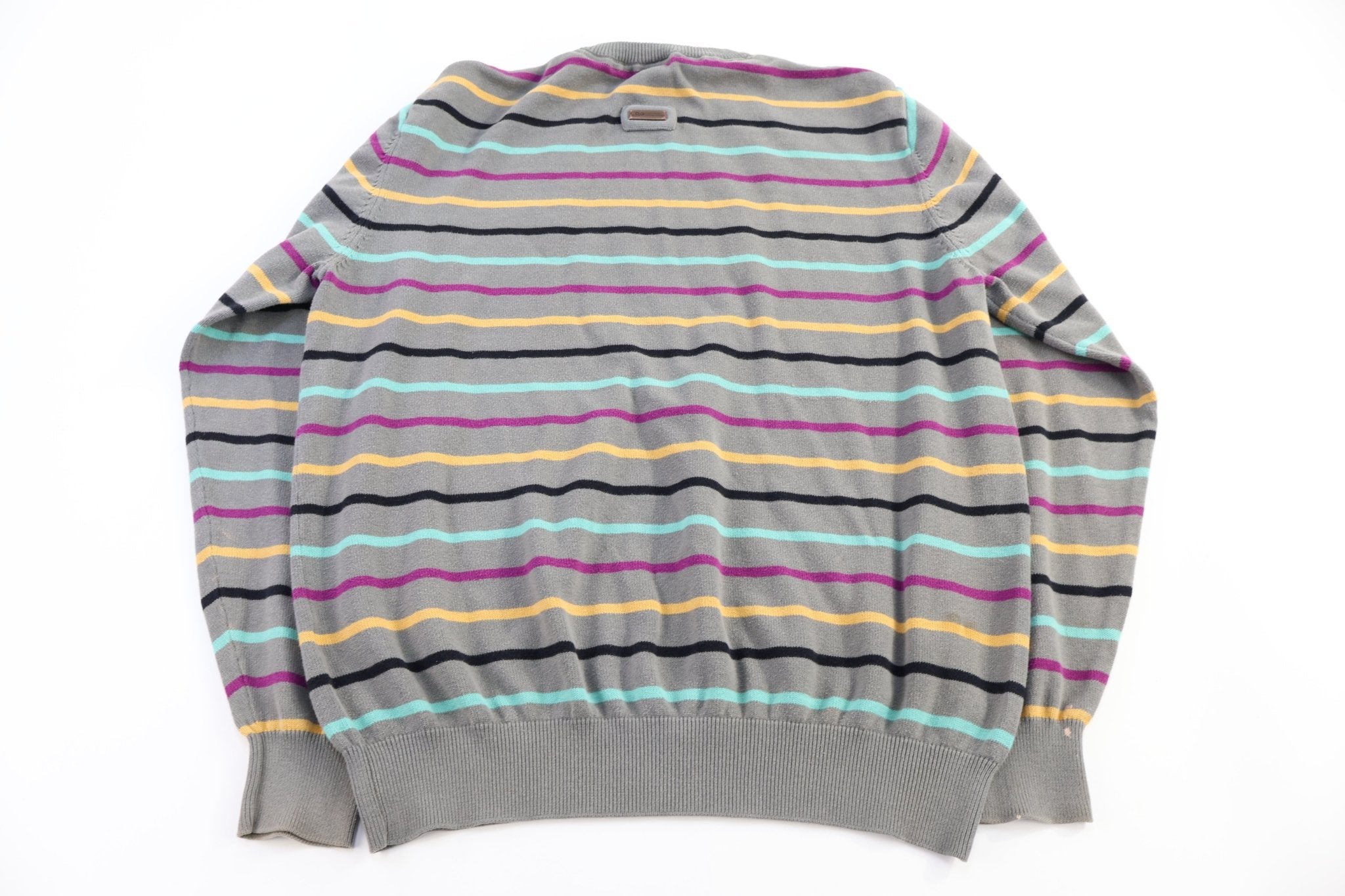Lifted Research Group Striped Knit Sweater - Sweater - Thrifted Threads