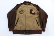 Lifted Research Group Varsity Jacket - ThriftedThreads.com