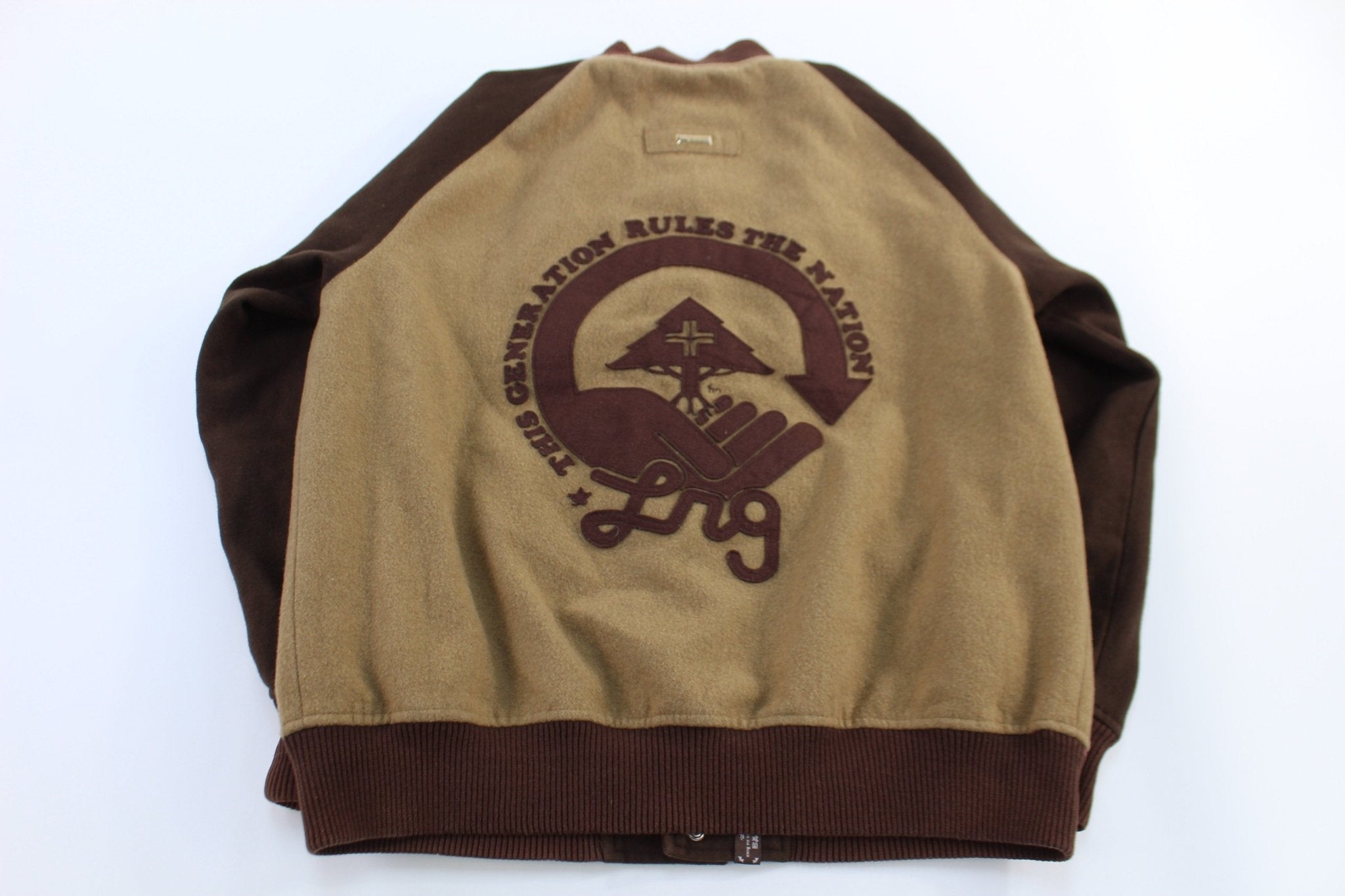 Lifted Research Group Varsity Jacket - Jacket - Thrifted Threads