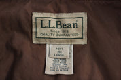 L.L. Bean Full Zip Brown Waxed Jacket - Jacket - Thrifted Threads