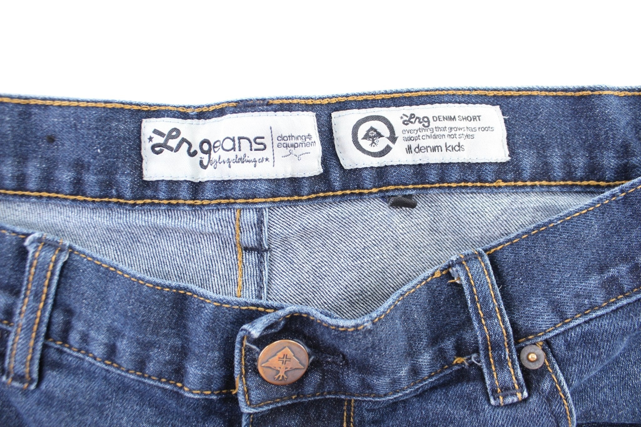 LN Jeans Dark Navy Denim Shorts - Pants/ShortsT - Thrifted Threads