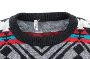 London Fog Acrylic Patterned Sweater - ThriftedThreads.com