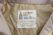 London Fog Beige Zip Up Jacket - Jackets - Thrifted Threads