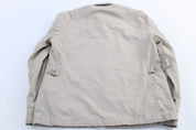 London Fog Beige Zip Up Jacket - Jackets - Thrifted Threads