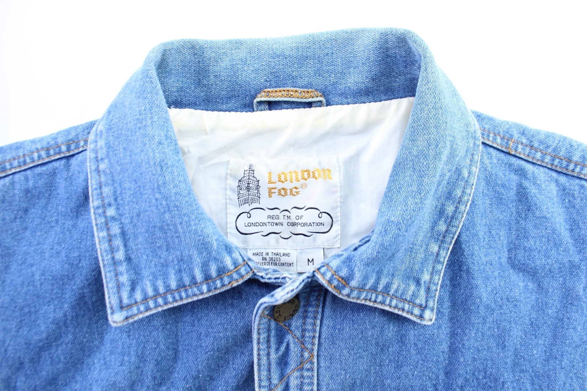London Fog Denim Jacket - Jacket - Thrifted Threads