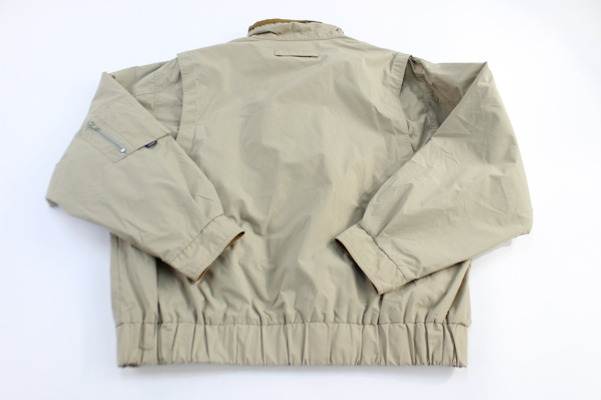 London Fog Tan Full Zip Jacket - Jacket - Thrifted Threads