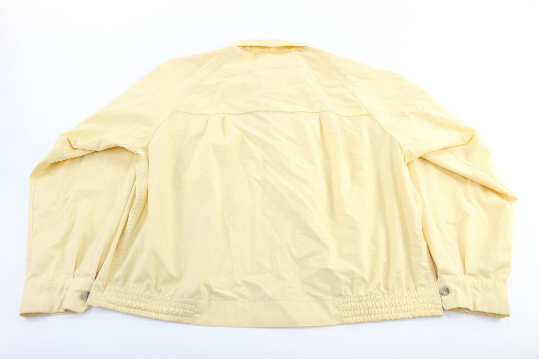 London Fog Yellow Zip Up Jacket - Jackets - Thrifted Threads
